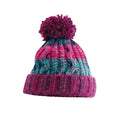 Winter Berries - Front - Beechfield Unisex Adult Corkscrew Beanie