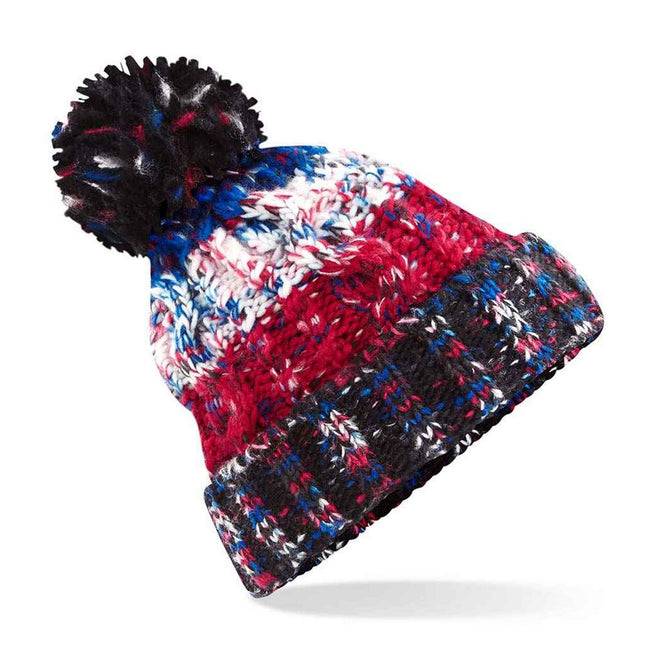 Black Jacks - Front - Beechfield Unisex Adult Corkscrew Beanie
