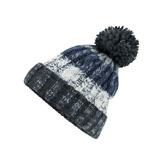 Artic Orange - Side - Beechfield Unisex Adult Corkscrew Beanie