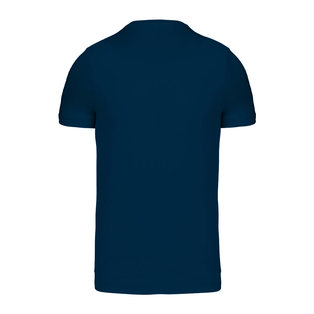 Navy - Back - Kariban Mens Crew Neck T-Shirt