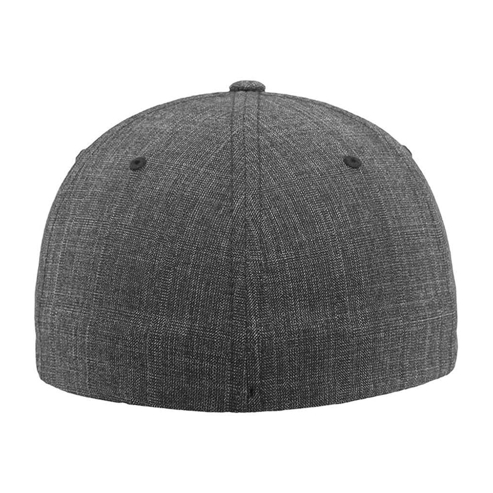 Black - Back - Flexfit Unisex Adult Melange Cap
