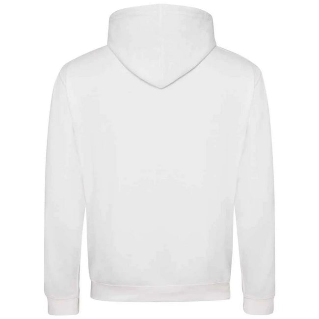 Arctic White-French Navy - Back - Awdis Womens-Ladies Varsity Hoodie