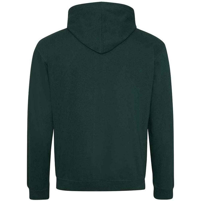 Forest Green-Gold - Back - Awdis Womens-Ladies Varsity Hoodie