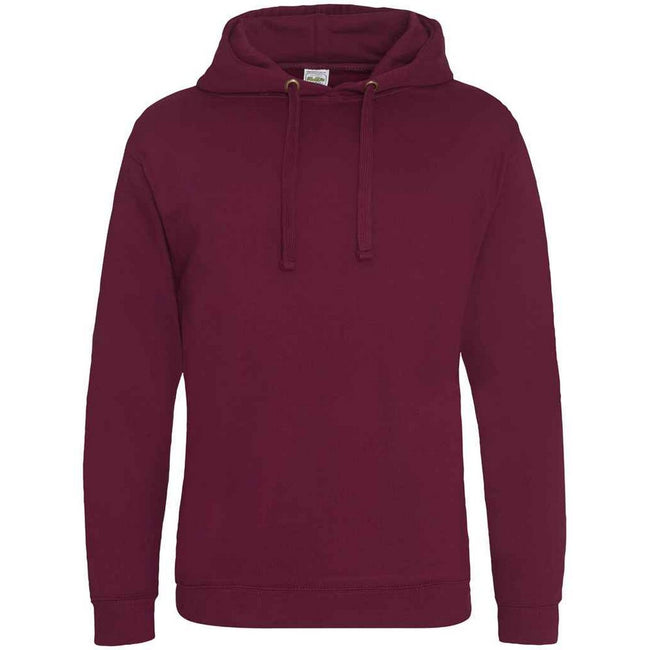 Burgundy - Front - Awdis Womens-Ladies Epic Hoodie