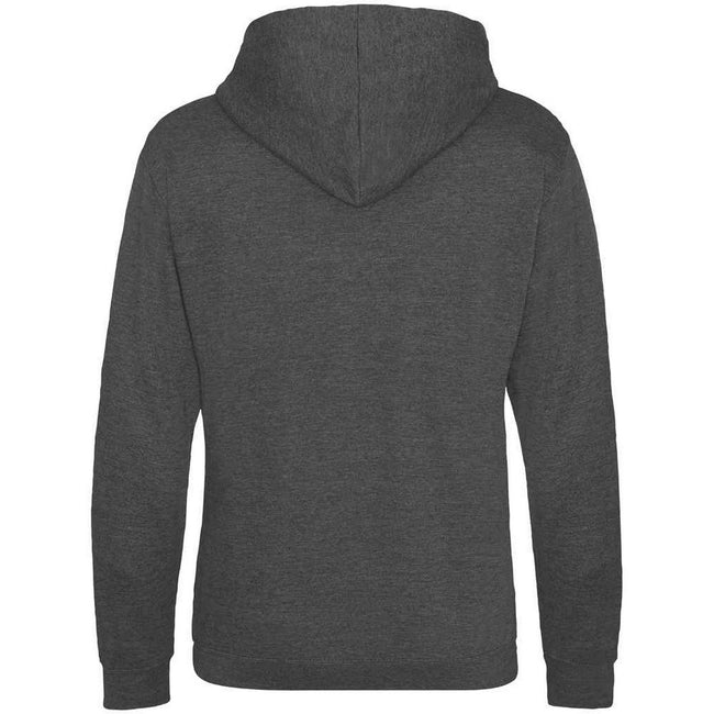 Charcoal - Back - Awdis Womens-Ladies Epic Hoodie
