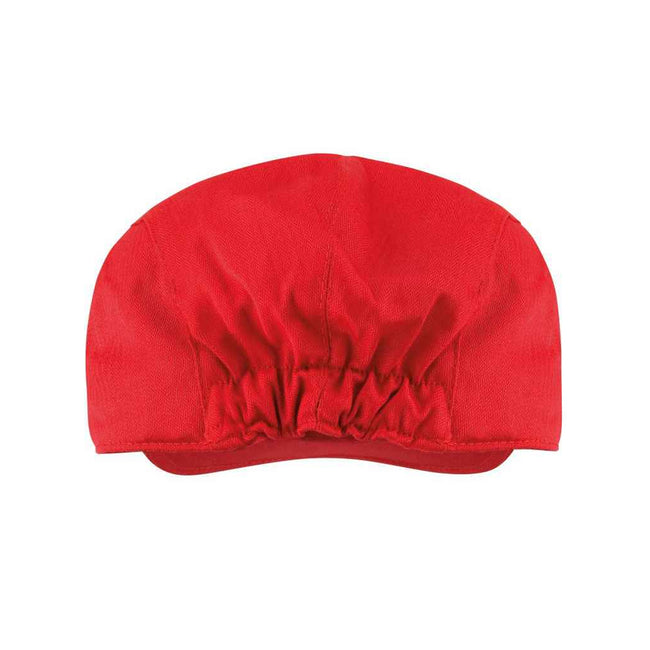 Red - Back - Result Headwear Unisex Adult Gatsby Cap