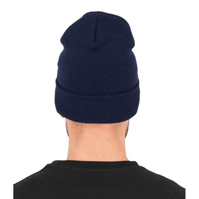 Navy - Back - Flexfit Unisex Adult Heavyweight Beanie