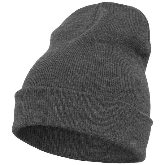 Charcoal - Front - Flexfit Unisex Adult Heavyweight Beanie
