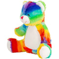 Multicoloured - Lifestyle - Mumbles Zipped Rainbow Bear Plush Toy