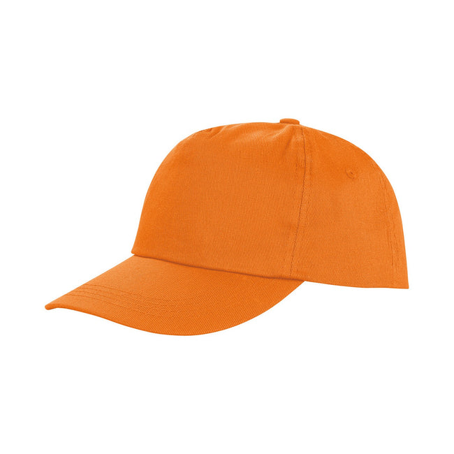 Orange - Front - Result Headwear Unisex Adult Houston Cap