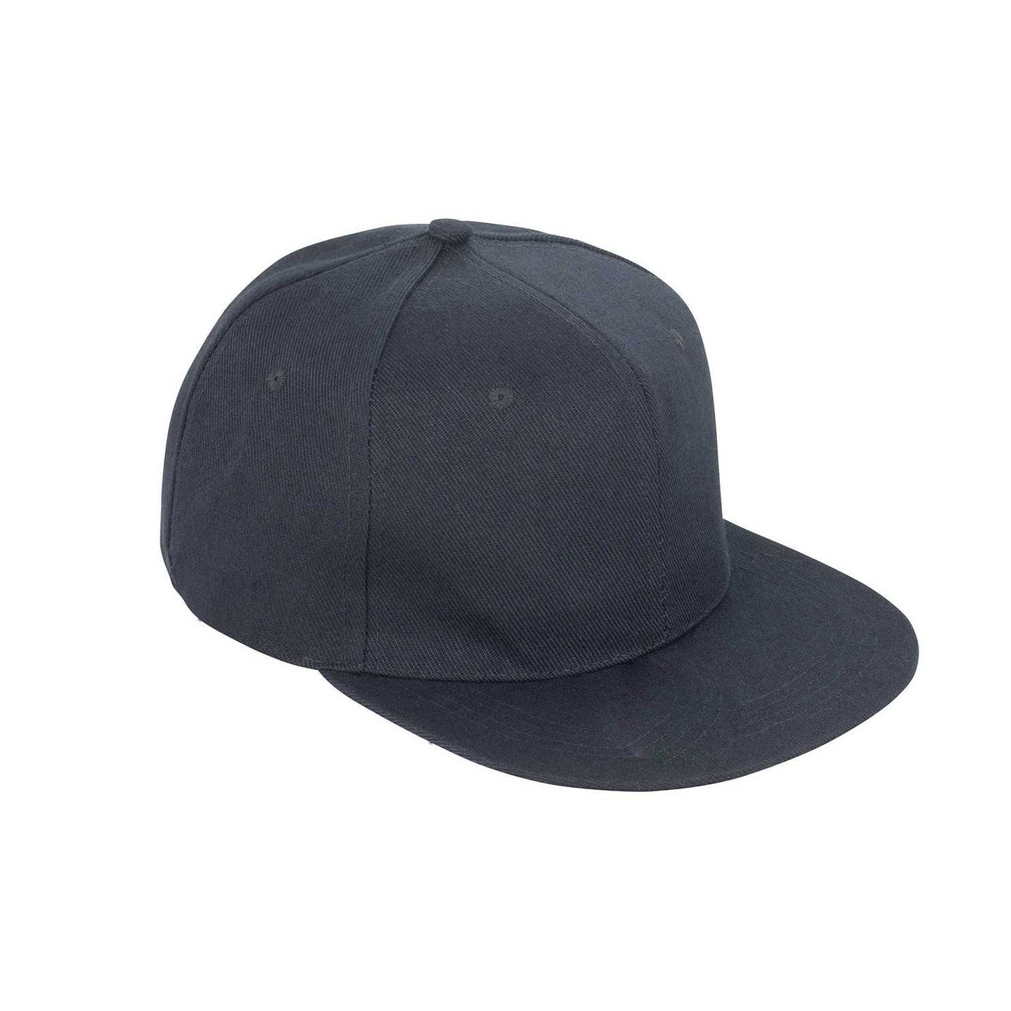 Black - Back - Result Headwear Unisex Adult Original Bronx Snapback Cap