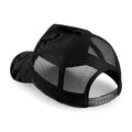 Midnight - Back - Beechfield Unisex Adult Camo Snapback Trucker Cap