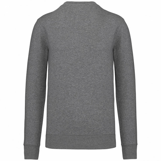 Grey Heather - Back - Kariban Unisex Adult Eco Friendly Crew Neck Sweatshirt