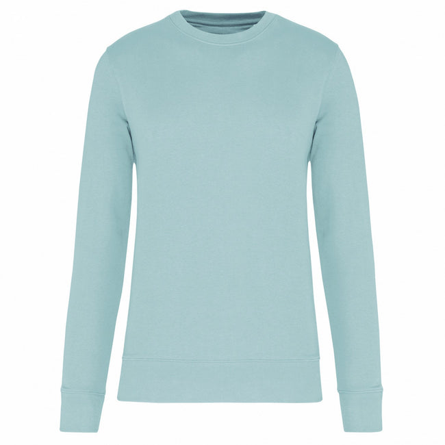Ice Mint - Front - Kariban Unisex Adult Eco Friendly Crew Neck Sweatshirt