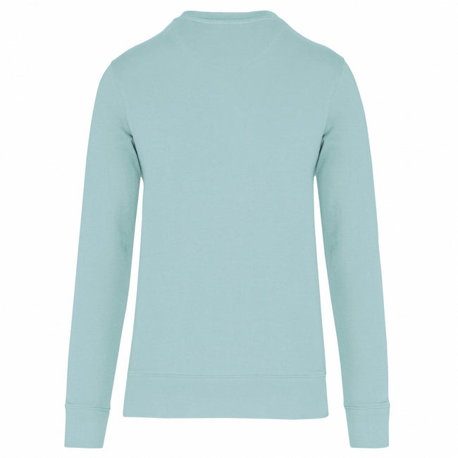 Ice Mint - Back - Kariban Unisex Adult Eco Friendly Crew Neck Sweatshirt