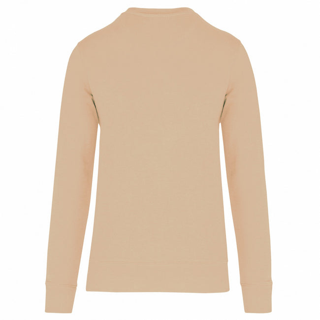 Light Sand - Back - Kariban Unisex Adult Eco Friendly Crew Neck Sweatshirt