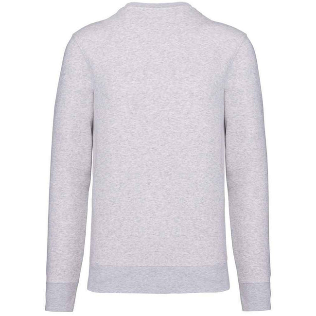 Ash Heather - Back - Kariban Unisex Adult Eco Friendly Crew Neck Sweatshirt