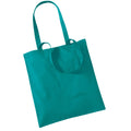 Emerald - Back - Westford Mill Long Handle Tote Bag