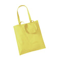 Lemon - Back - Westford Mill Long Handle Tote Bag