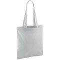 Light Grey - Front - Westford Mill Long Handle Tote Bag