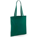 Bottle Green - Front - Westford Mill Long Handle Tote Bag