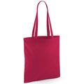 Cranberry - Front - Westford Mill Long Handle Tote Bag