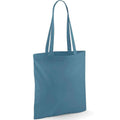 Airforce Blue - Front - Westford Mill Long Handle Tote Bag
