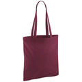 Burgundy - Front - Westford Mill Long Handle Tote Bag