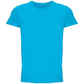 Aqua - Front - SOLS Unisex Adult Crusader Recycled T-Shirt