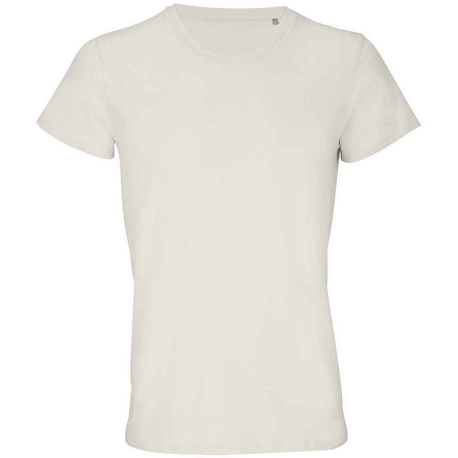 Off White - Front - SOLS Unisex Adult Crusader Recycled T-Shirt