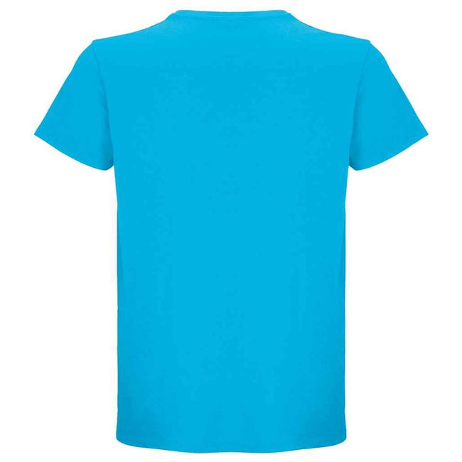 Aqua - Pack Shot - SOLS Unisex Adult Crusader Recycled T-Shirt