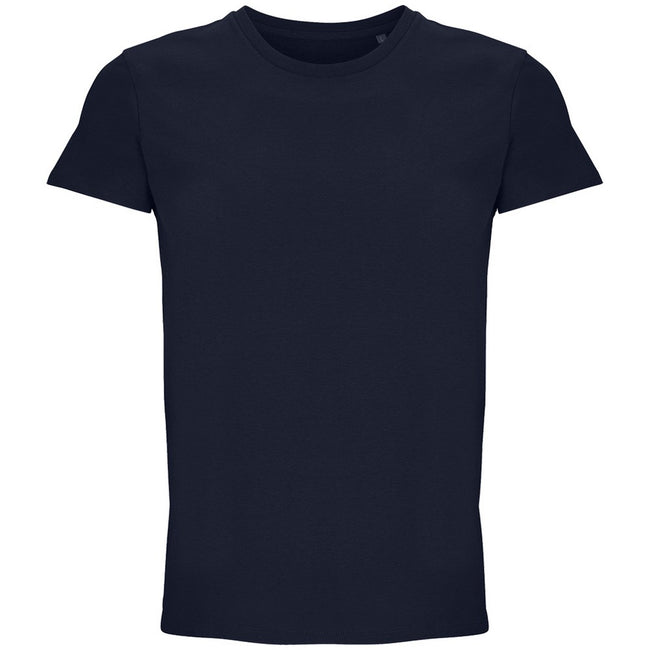French Navy - Front - SOLS Unisex Adult Crusader Recycled T-Shirt
