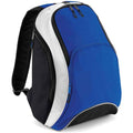 Bright Royal Blue-Black - Front - Bagbase Teamwear Backpack