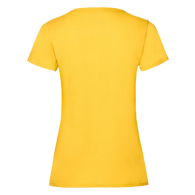 Sunflower - Back - Fruit of the Loom Womens-Ladies Lady Fit T-Shirt