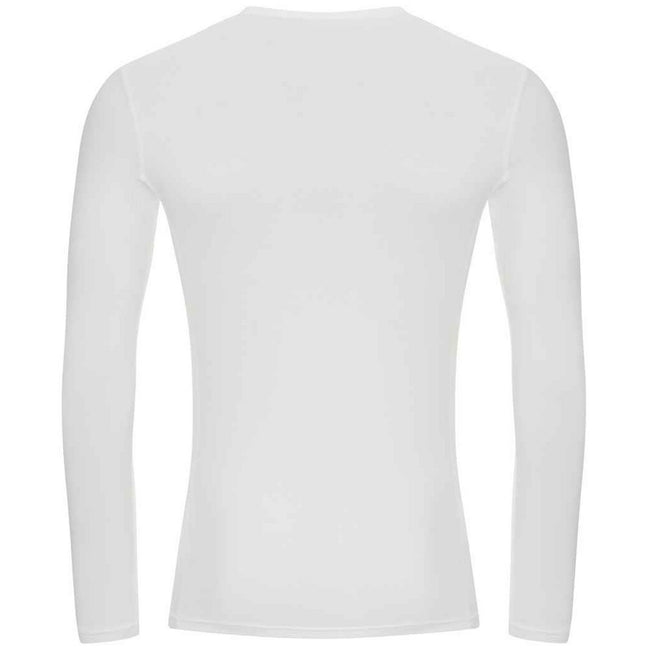 Arctic White - Back - AWDis Cool Mens Active Recycled Base Layer Top