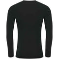 Jet Black - Back - AWDis Cool Mens Active Recycled Base Layer Top