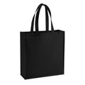 Black - Front - Westford Mill Gallery Canvas Tote Bag