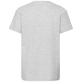 Heather Grey - Back - Fruit of the Loom Childrens-Kids Original Cotton T-Shirt