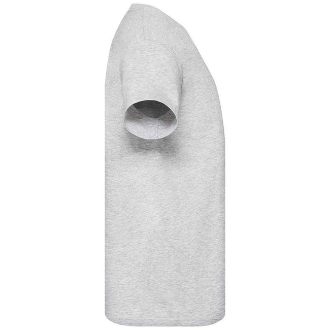 Heather Grey - Side - Fruit of the Loom Childrens-Kids Original Cotton T-Shirt
