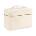 Natural - Front - Westford Mill Canvas Vanity Case