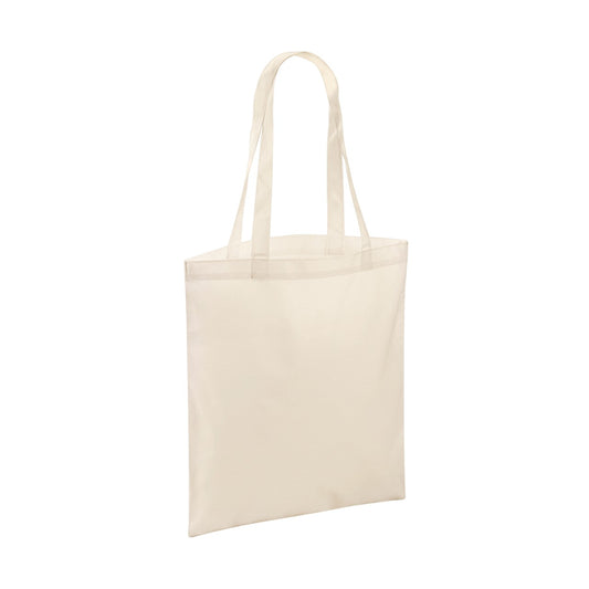 Natural - Front - Bagbase Plain Shopper