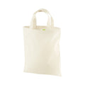 Natural - Back - Westford Mill Mini Reusable Tote Bag