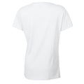 White - Back - Gildan Womens-Ladies Heavy T-Shirt