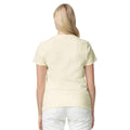 Off White - Back - Gildan Womens-Ladies Heavy T-Shirt