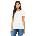 White - Front - Bella + Canvas Womens-Ladies The Favourite T-Shirt