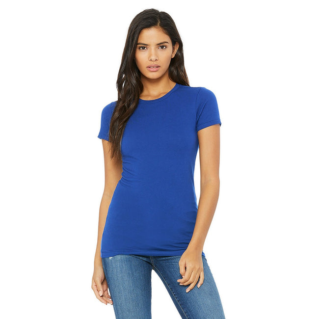 True Royal - Front - Bella + Canvas Womens-Ladies The Favourite T-Shirt
