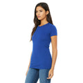 True Royal - Side - Bella + Canvas Womens-Ladies The Favourite T-Shirt
