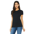 Black - Front - Bella + Canvas Womens-Ladies The Favourite T-Shirt