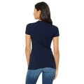 Navy - Back - Bella + Canvas Womens-Ladies The Favourite T-Shirt