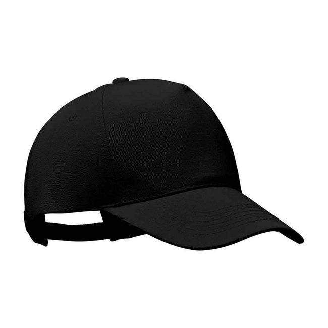 Black - Front - SOLS Unisex Adult Seoul Baseball Cap